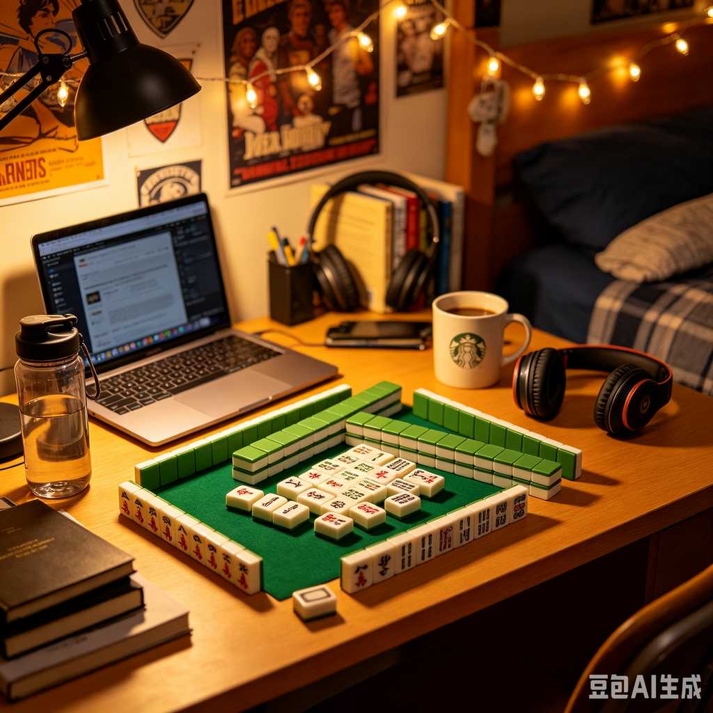 transparent mini mahjong set