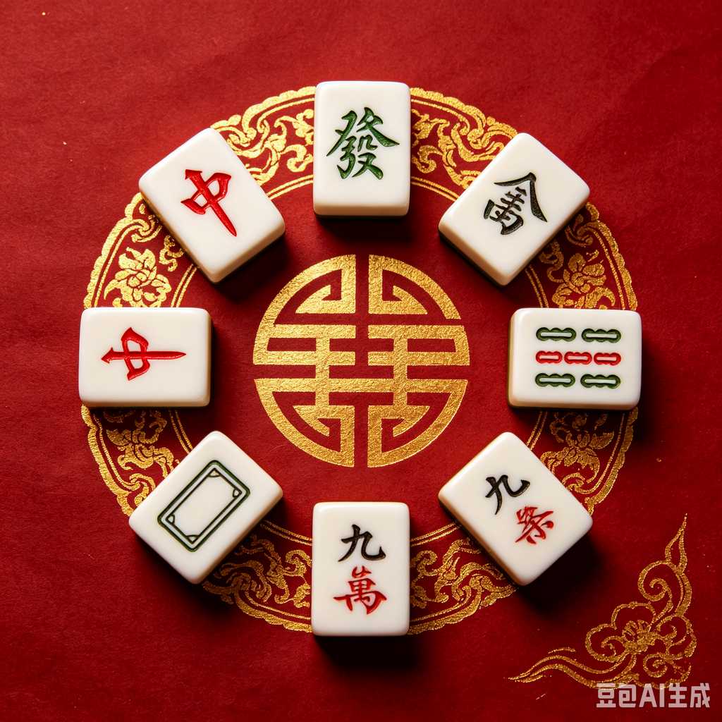 logo printed mahjong gift box