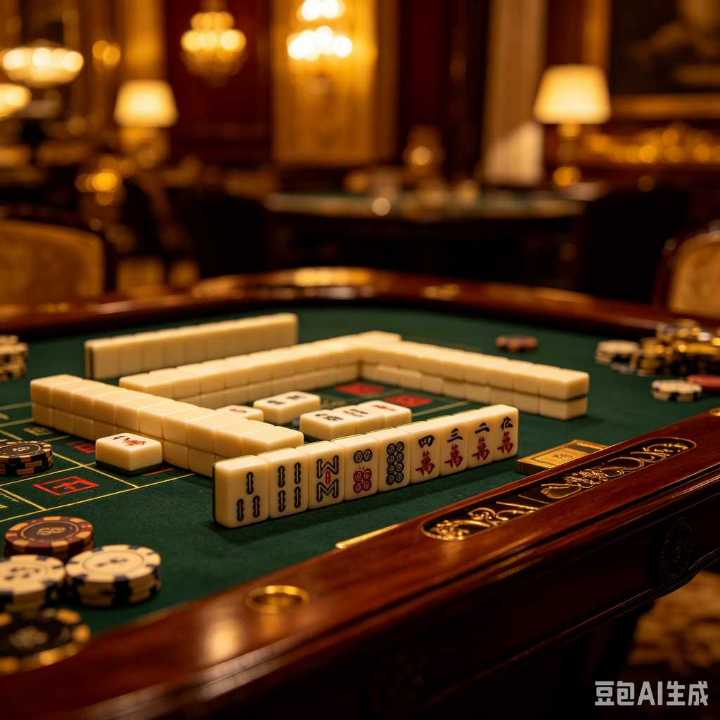 custom art mahjong set